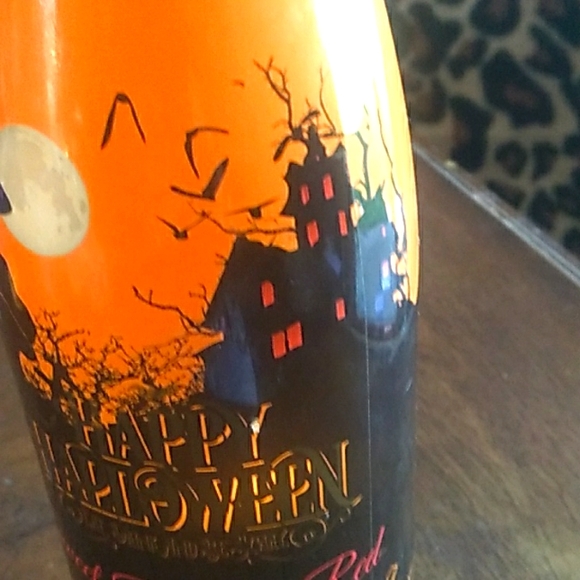 Light up decorated halloween wine bottle decor - Picture 5 of 5